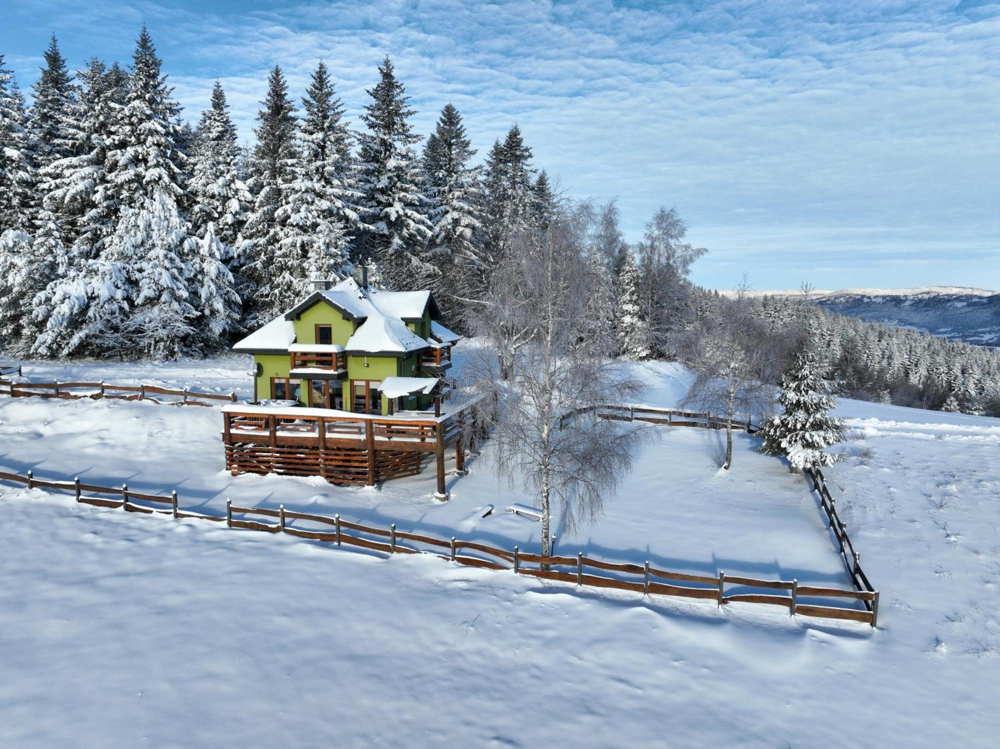 Villa Przystanek Madejowa Jeleśnia Esterno foto