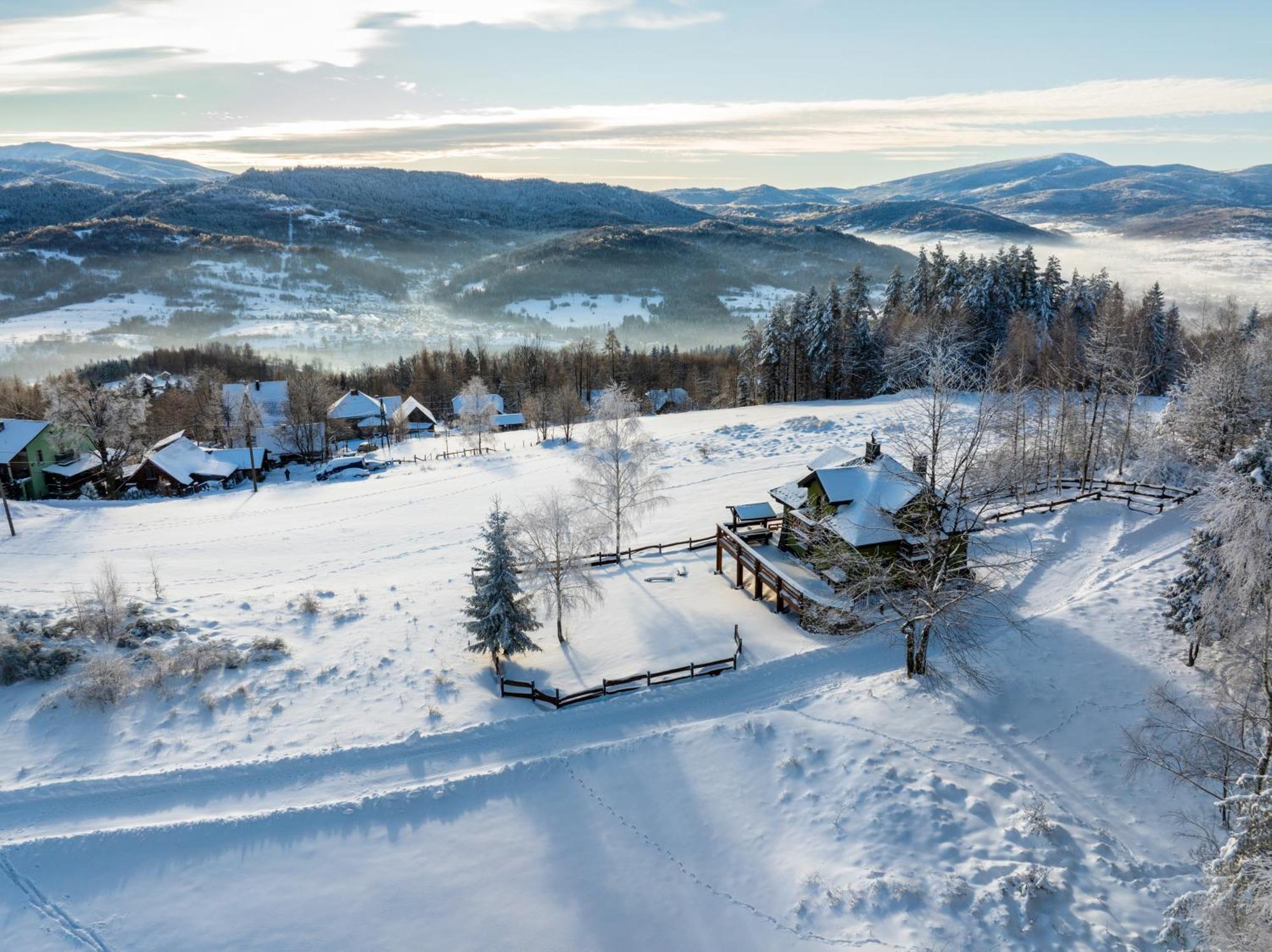 Villa Przystanek Madejowa Jeleśnia Esterno foto