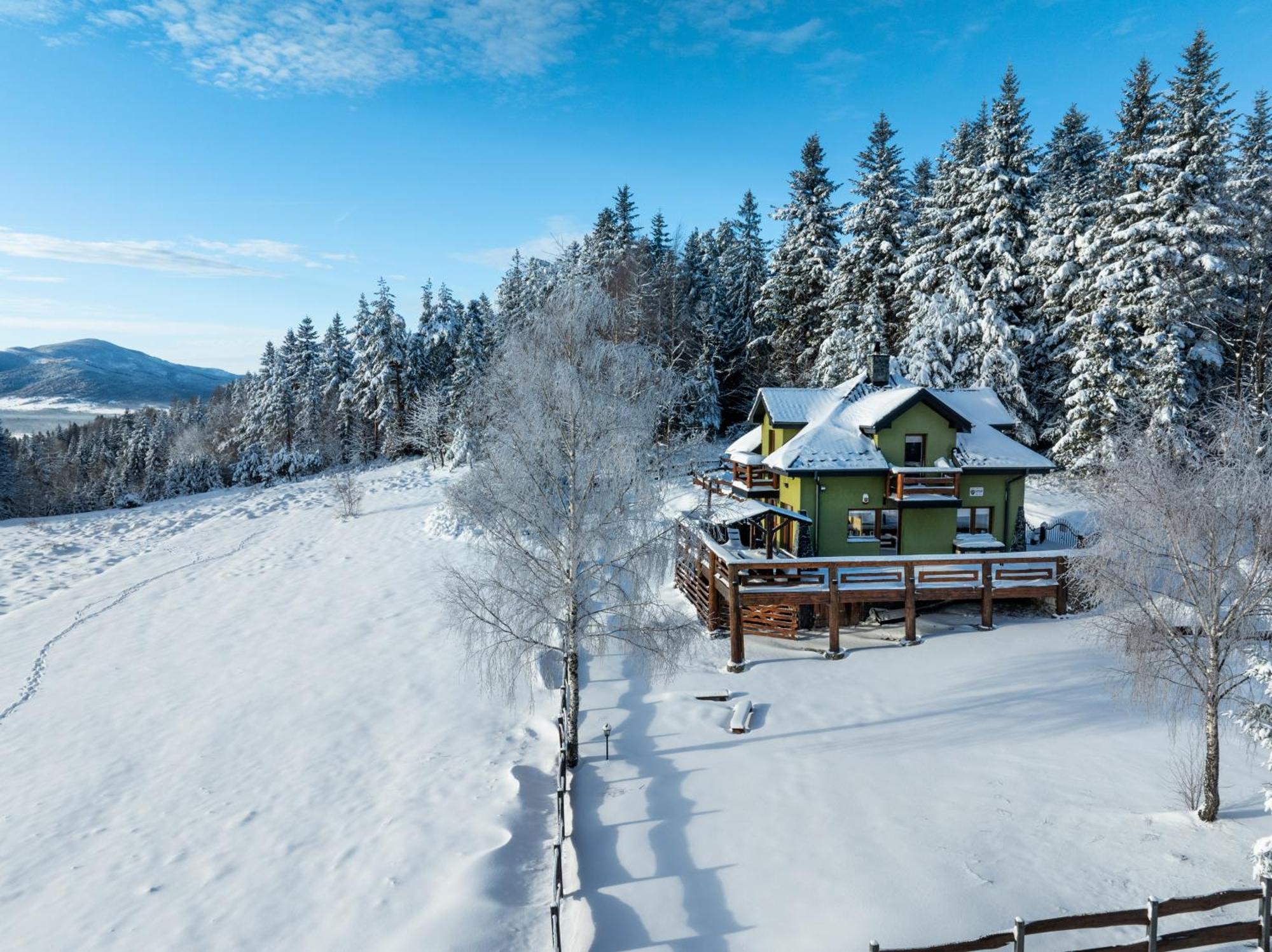 Villa Przystanek Madejowa Jeleśnia Esterno foto